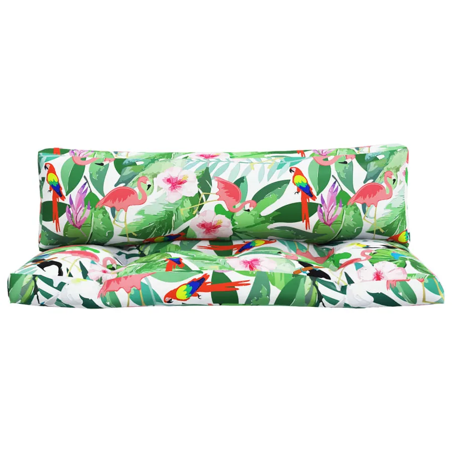 Coussins de palette lot de 2 multicolore tissu Oxford - 4