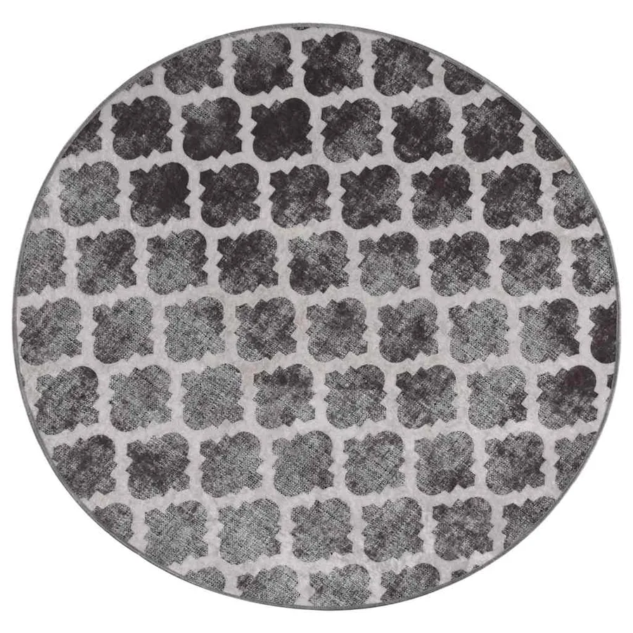 Tapis lavable φ120 cm multicolore - 2