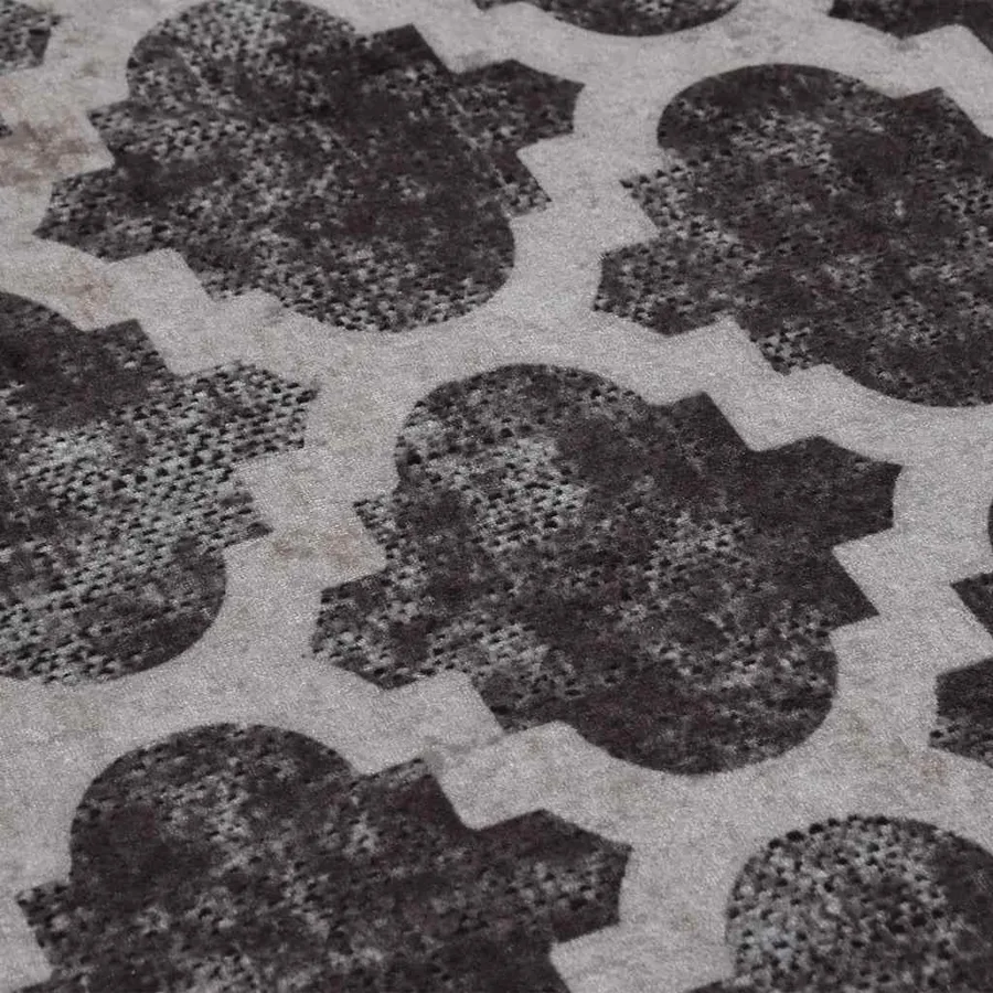 Tapis lavable φ120 cm multicolore - 3