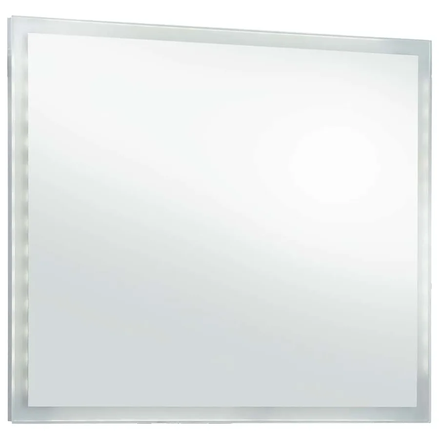 Miroir mural à LED pour salle de bains 80x60 cm - 4