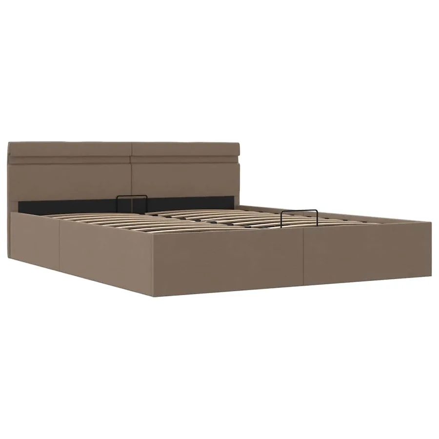 Cadre de lit à rangement hydraulique sans matelas 160x200 cm - 3