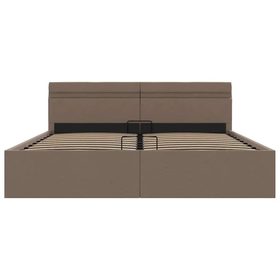 Cadre de lit à rangement hydraulique sans matelas 160x200 cm - 6