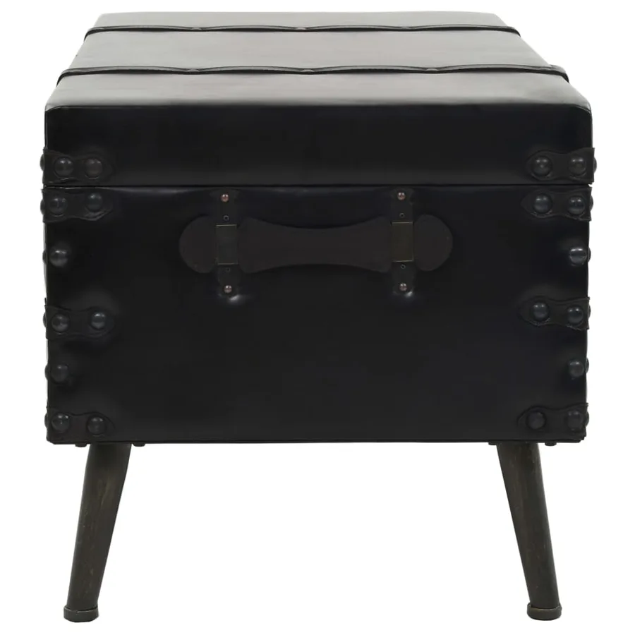 Table basse MDF et acier 102x51x48 cm - 3