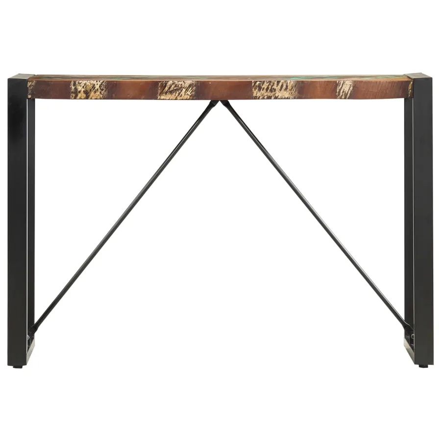 Table console 110x35x76 cm Bois de récupération massif - 2