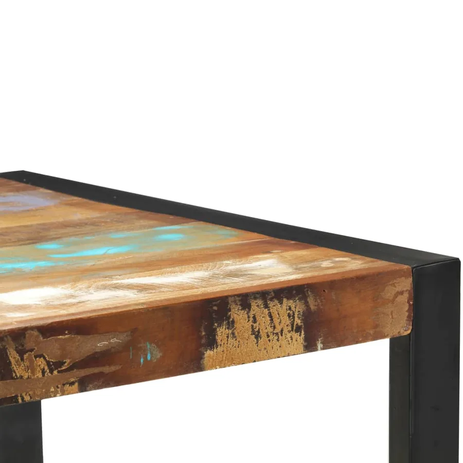 Table console 110x35x76 cm Bois de récupération massif - 4