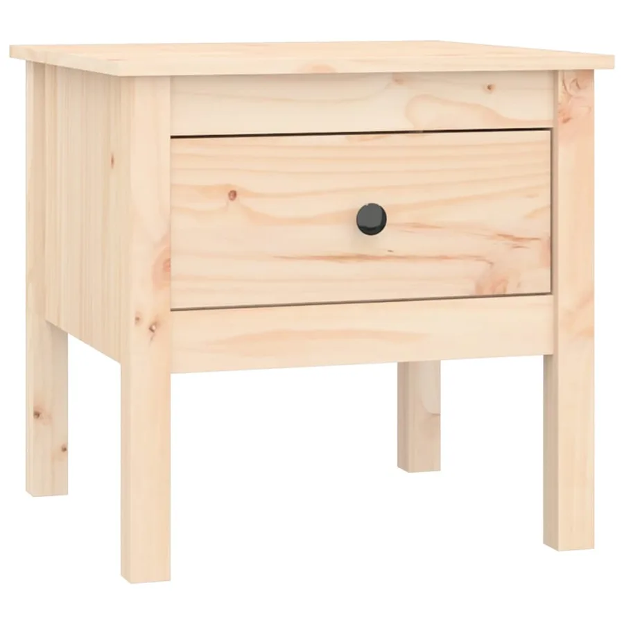 Table d'appoint 50x50x49 cm Bois massif de pin - 2