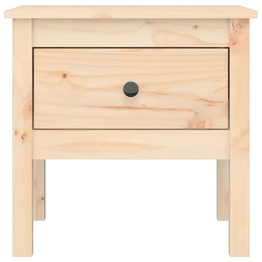 Table d'appoint 50x50x49 cm Bois massif de pin - 6