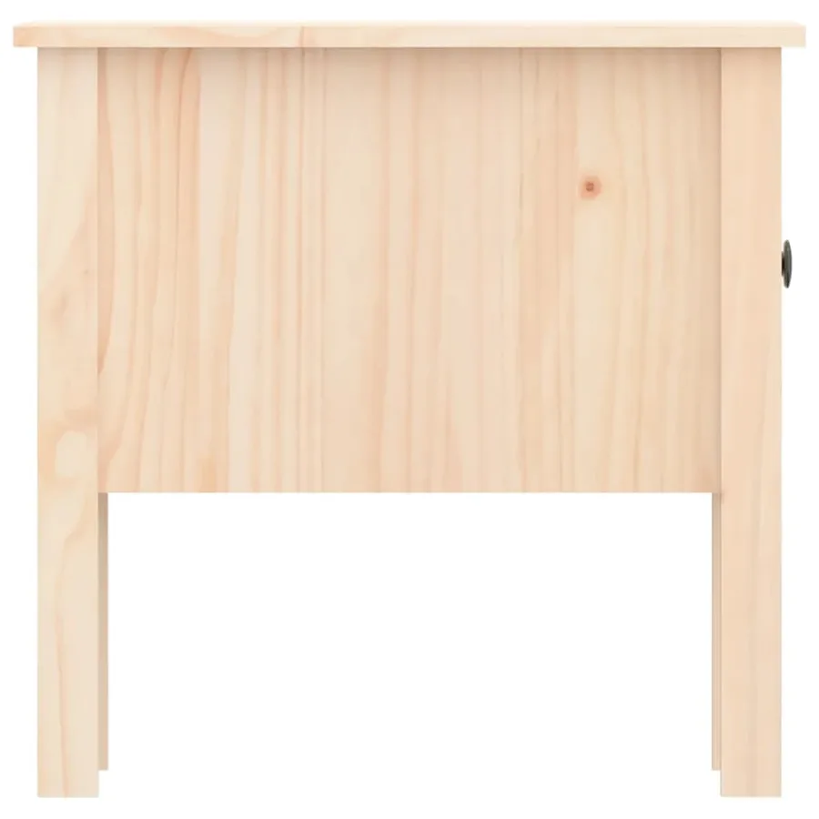 Table d'appoint 50x50x49 cm Bois massif de pin - 8
