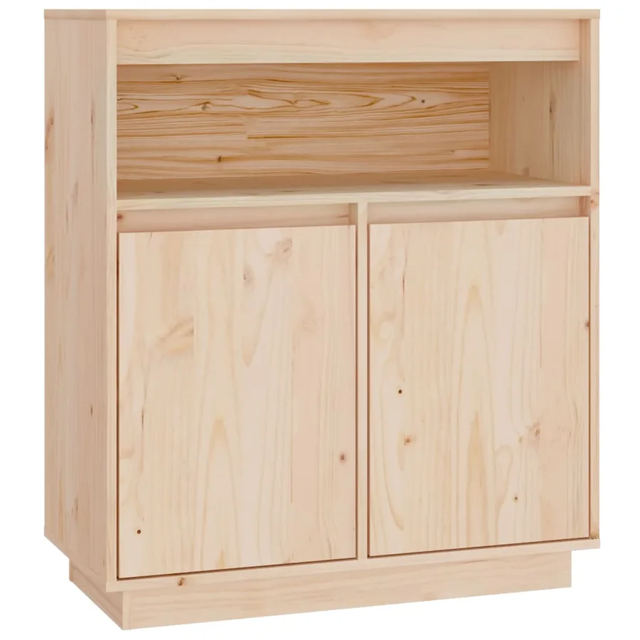 Buffet 70x34x80 cm Bois massif de pin - 2