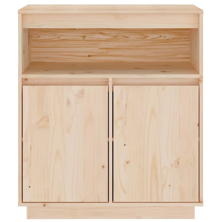 Buffet 70x34x80 cm Bois massif de pin - 6