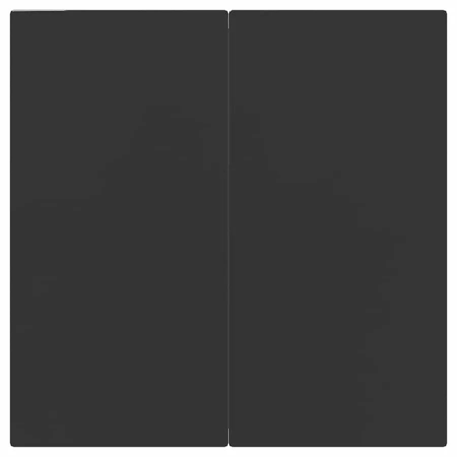 Ensemble à manger de jardin 5 pcs Noir Résine tressée - 8