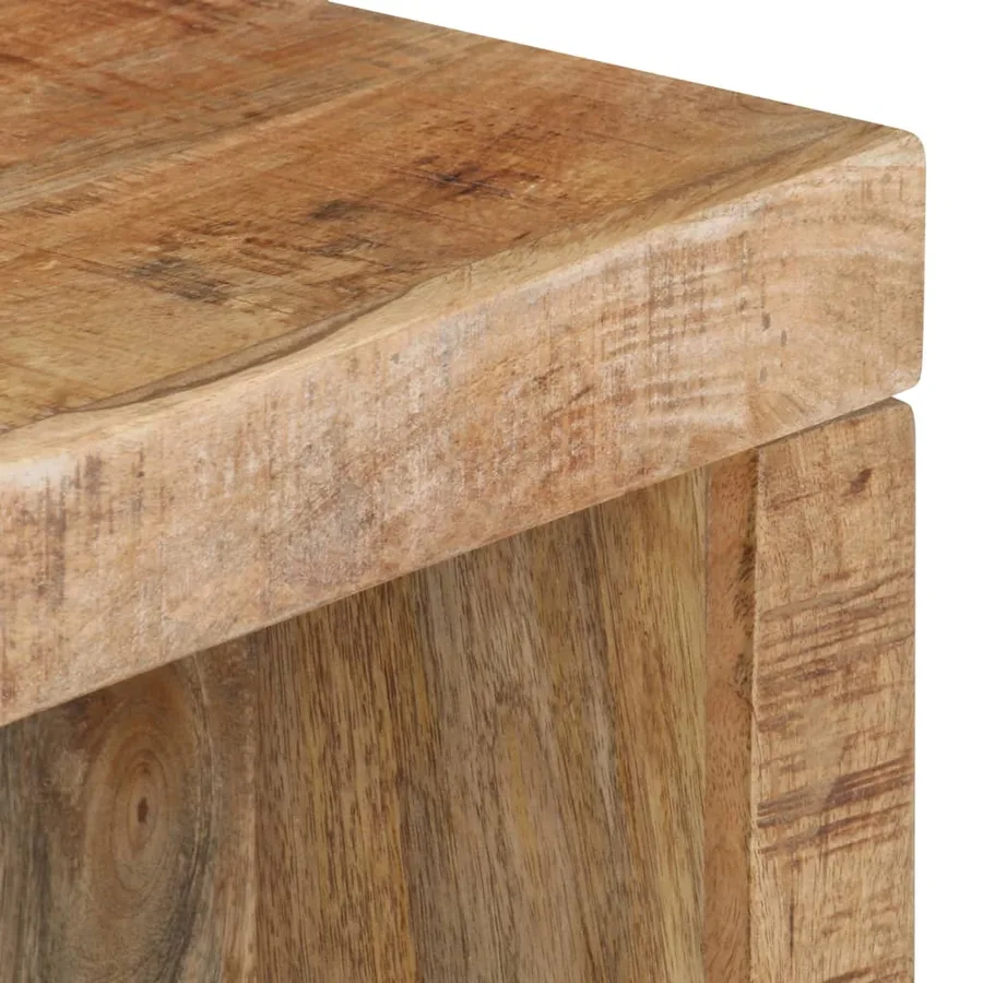 Ensemble de table basse 2 pcs Bois de manguier massif - 6