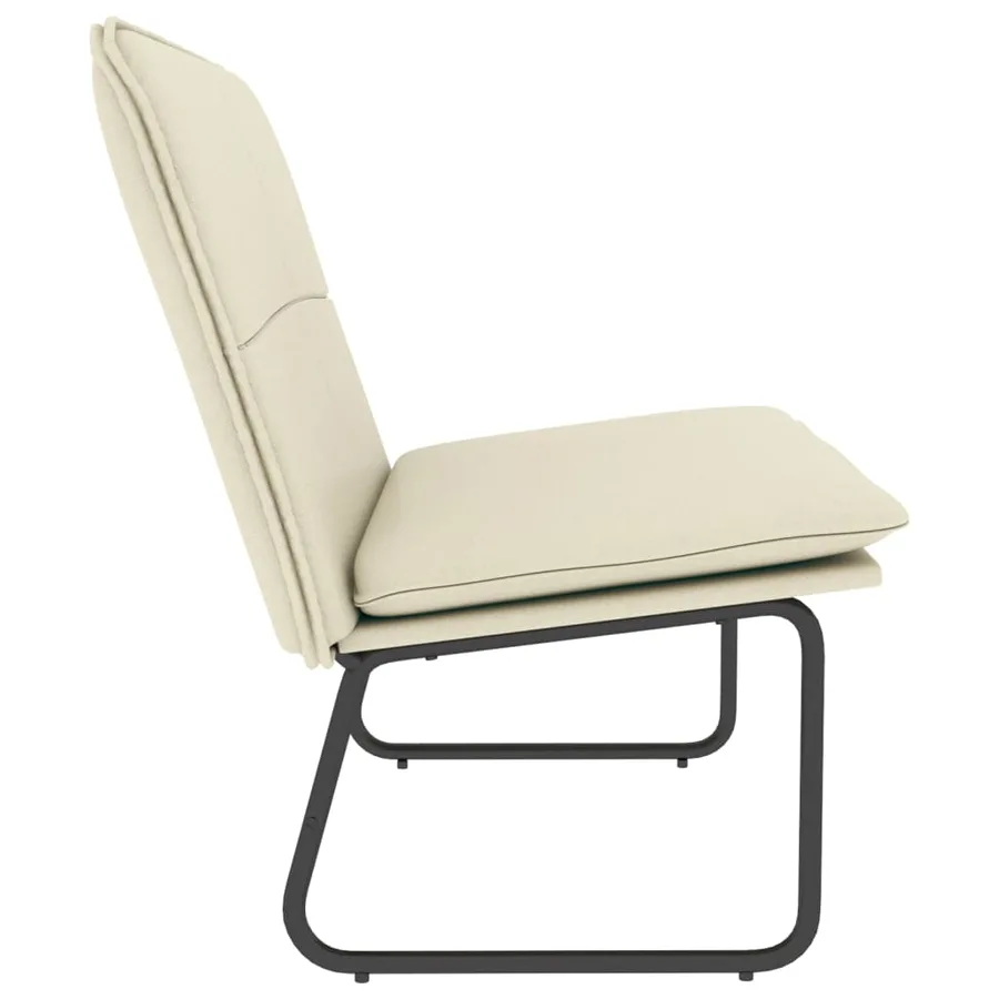 Banc Crème 100x75x76 cm Similicuir - 4