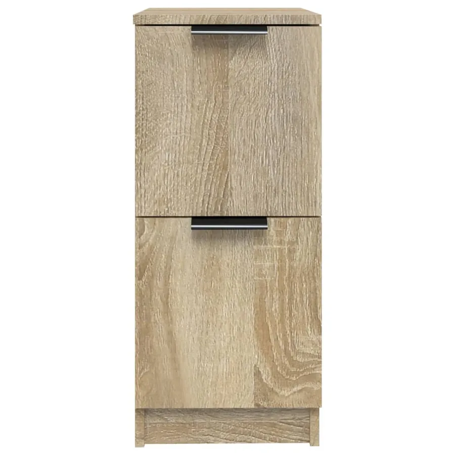 Buffet Chêne sonoma 30x30x70 cm Bois d'ingénierie - 4