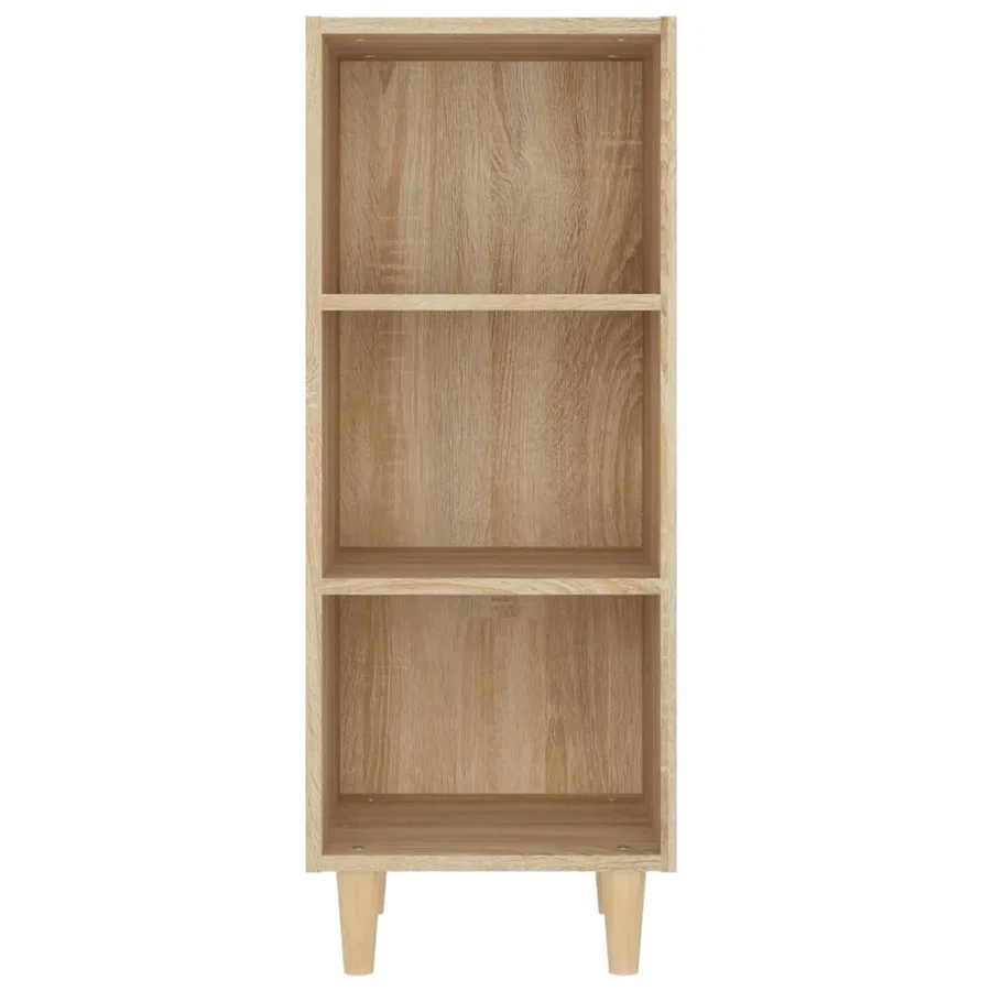 Buffet Chêne sonoma 34,5x32,5x90 cm Bois d'ingénierie - 5