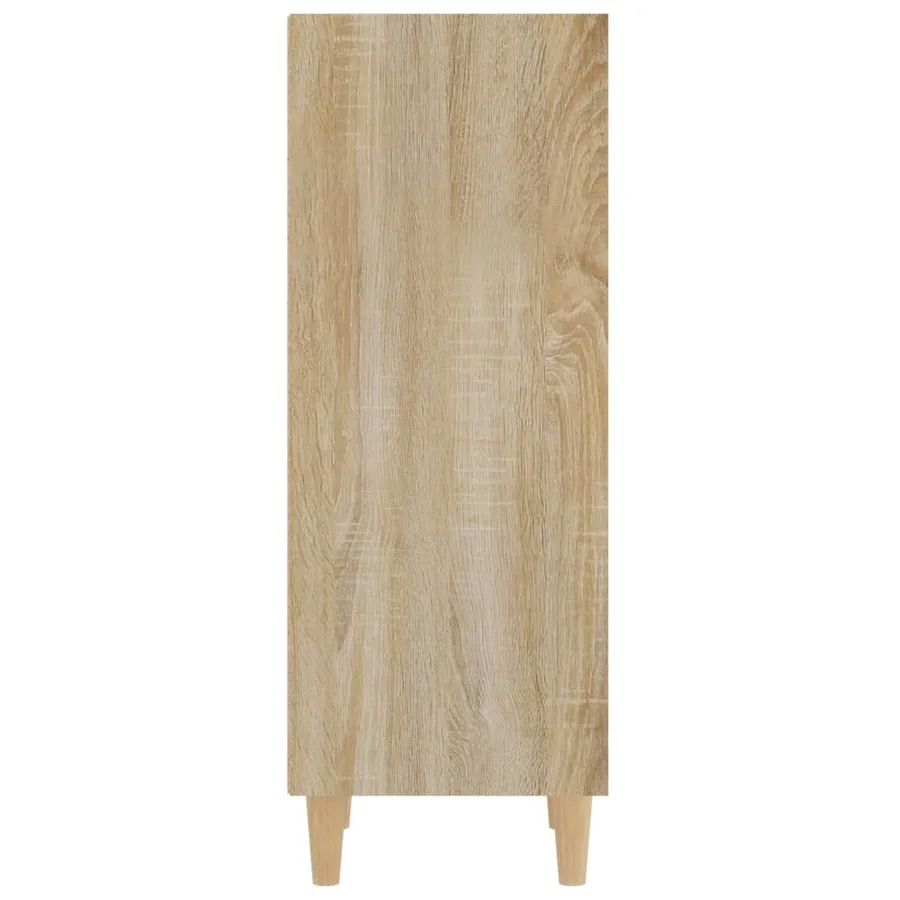 Buffet Chêne sonoma 34,5x32,5x90 cm Bois d'ingénierie - 6