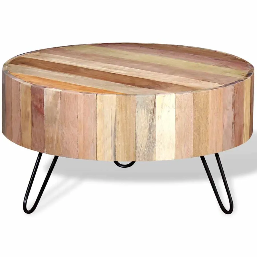 Table basse Bois de récupération massif - 4