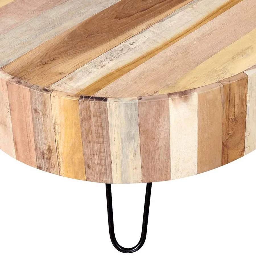 Table basse Bois de récupération massif - 8