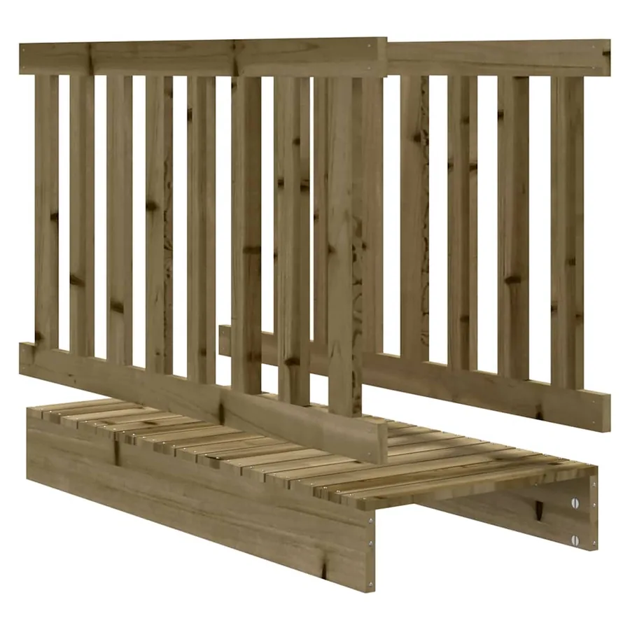 Pont de jeu 45x107,5x79 cm bois de pin imprégné