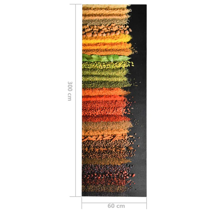 Tapis de cuisine lavable Épice 60x300 cm - 6