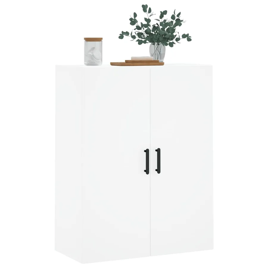 Armoire murale blanc 69,5x34x90 cm - 4