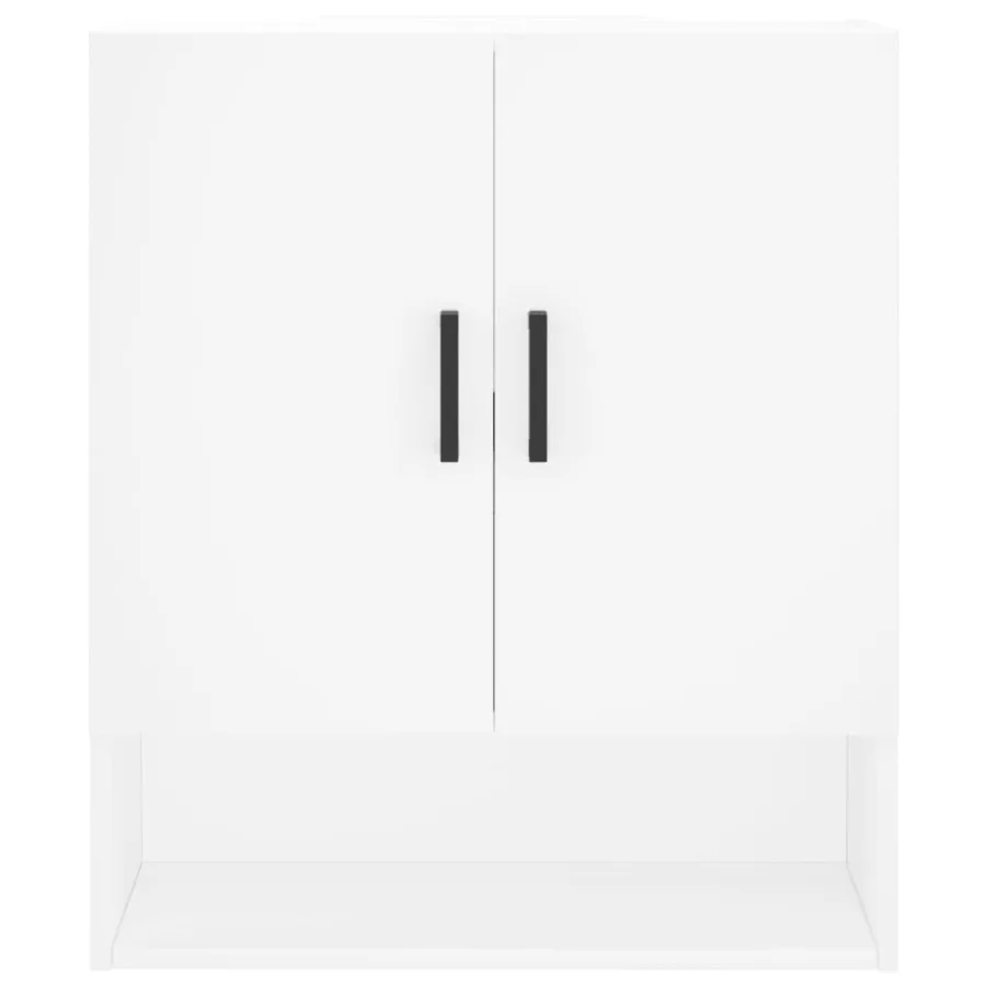 Armoire murale blanc 60x31x70 cm bois d'ingénierie - 5