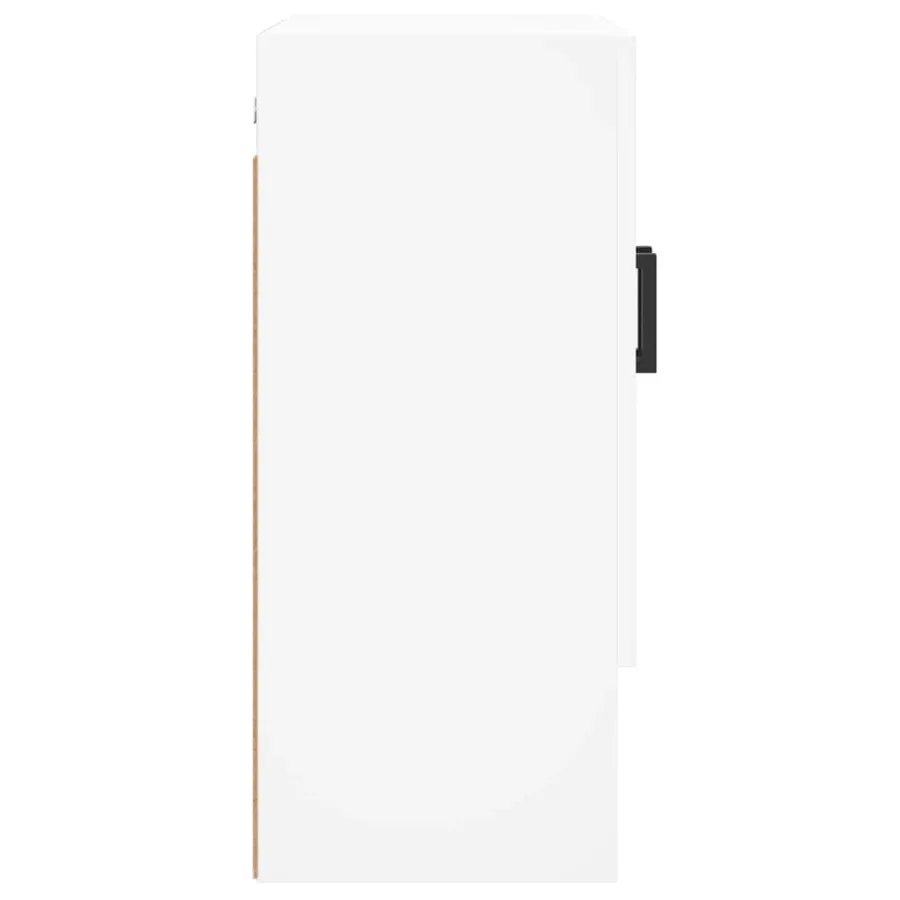 Armoire murale blanc 60x31x70 cm bois d'ingénierie - 7