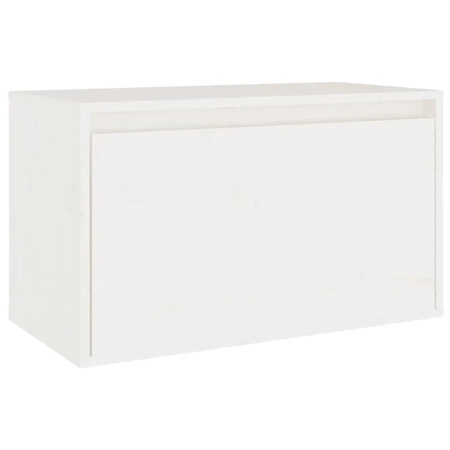 Meubles TV 5 pcs Blanc Bois massif de pin - 5