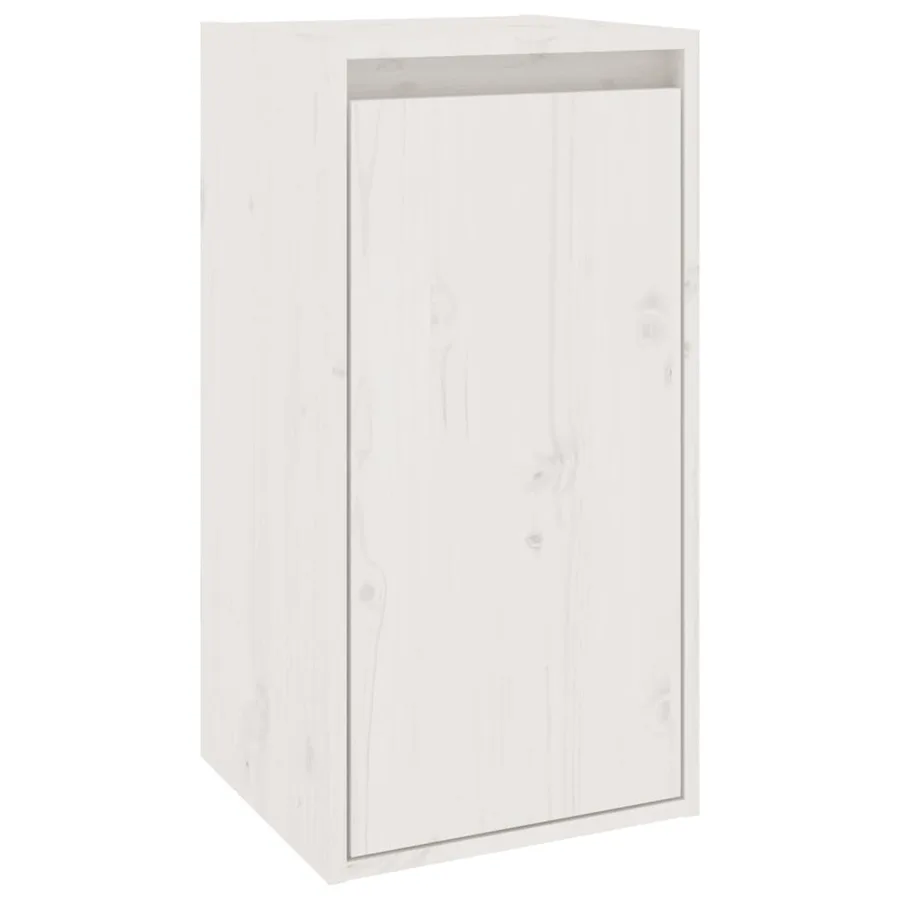 Meubles TV 5 pcs Blanc Bois massif de pin - 9