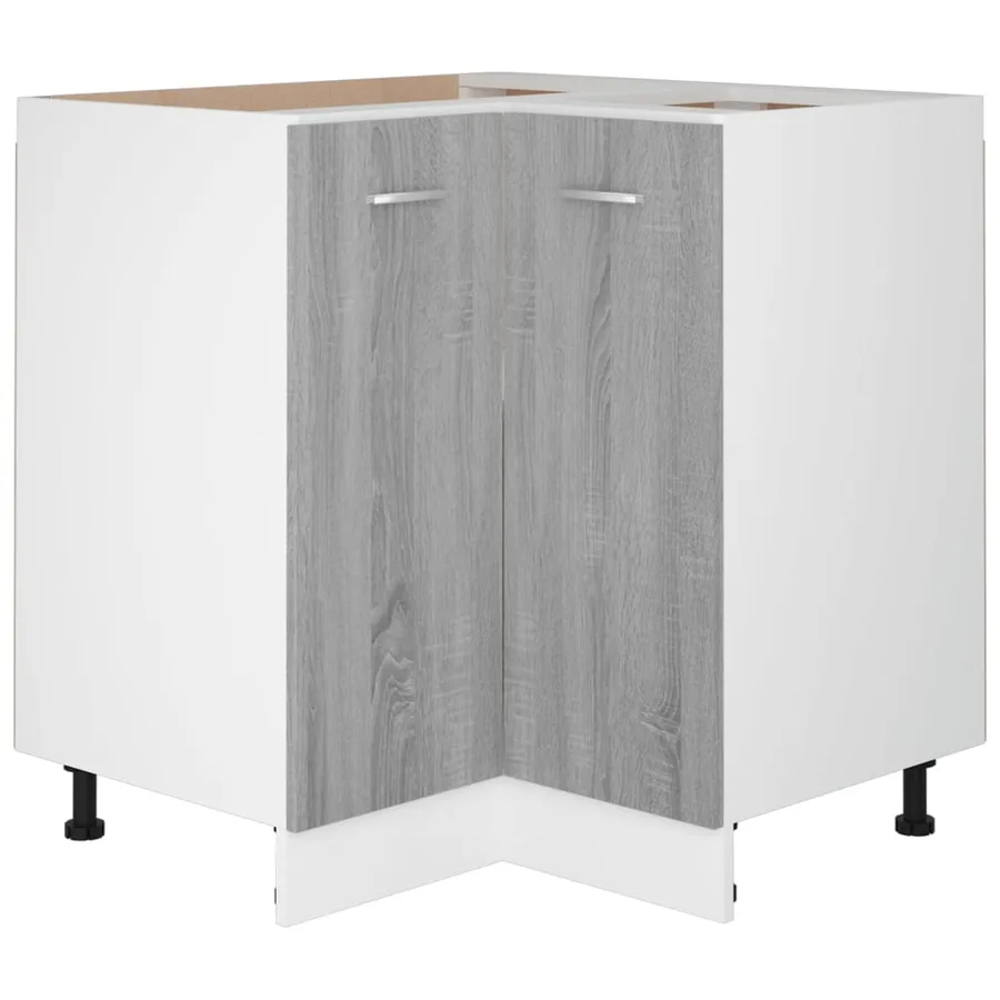 Meuble de cuisine "Lyon" Gris Sonoma 75,5 x 75,5 x 81,5 cm Bois d'ingénierie - 2