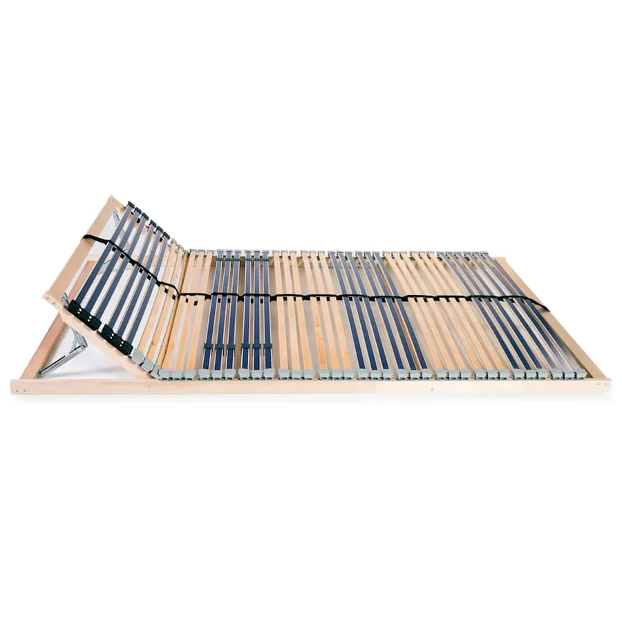 Sommier à lattes sans matelas avec 42 lattes 7 zones 120x200 cm - 2