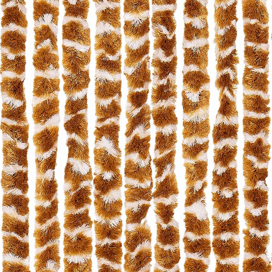 Moustiquaire Ocre et blanc 56x185 cm Chenille - 6