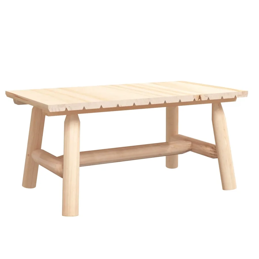 Ensemble de salon de jardin 3 pcs bois massif d'épicéa - 4