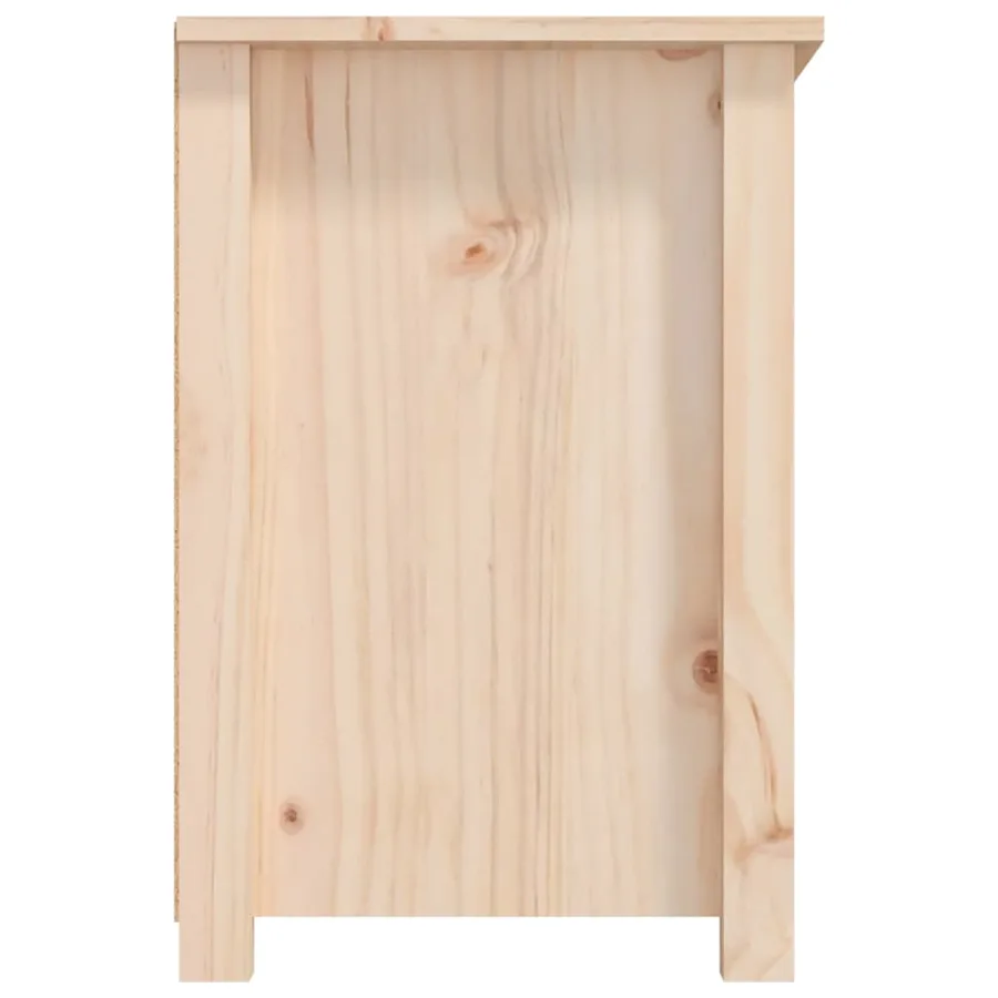 Meuble TV 79x35x52 cm Bois de pin massif - 8
