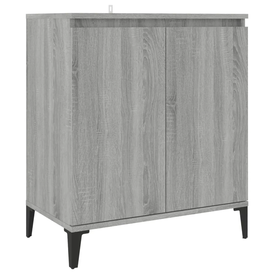 Buffet Sonoma gris 60x35x70 cm Bois d'ingénierie - 2
