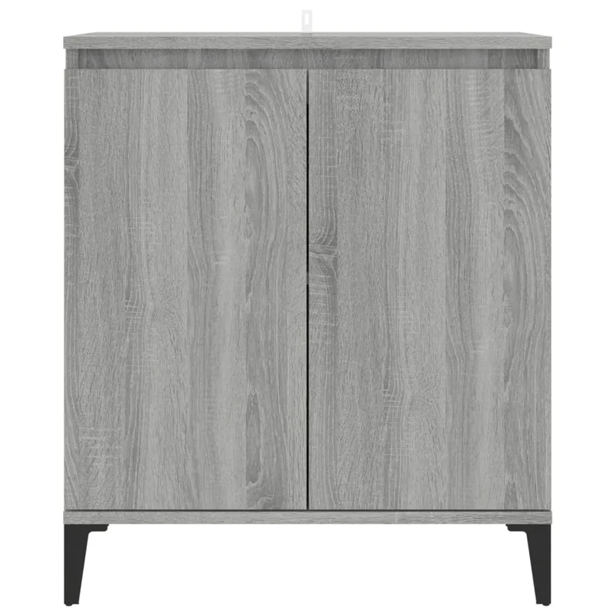 Buffet Sonoma gris 60x35x70 cm Bois d'ingénierie - 3