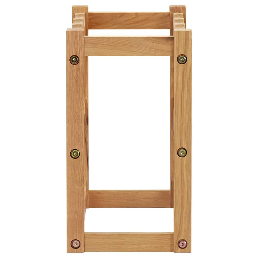 Casier à bouteilles 12 bouteilles 47x21x36 cm Bois de chêne - 3