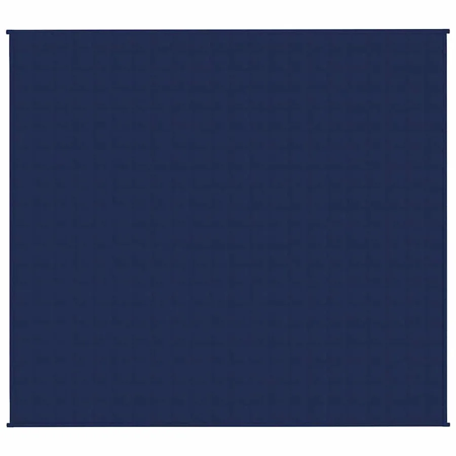 Couverture lestée Bleu 200x225 cm 9 kg Tissu - 3