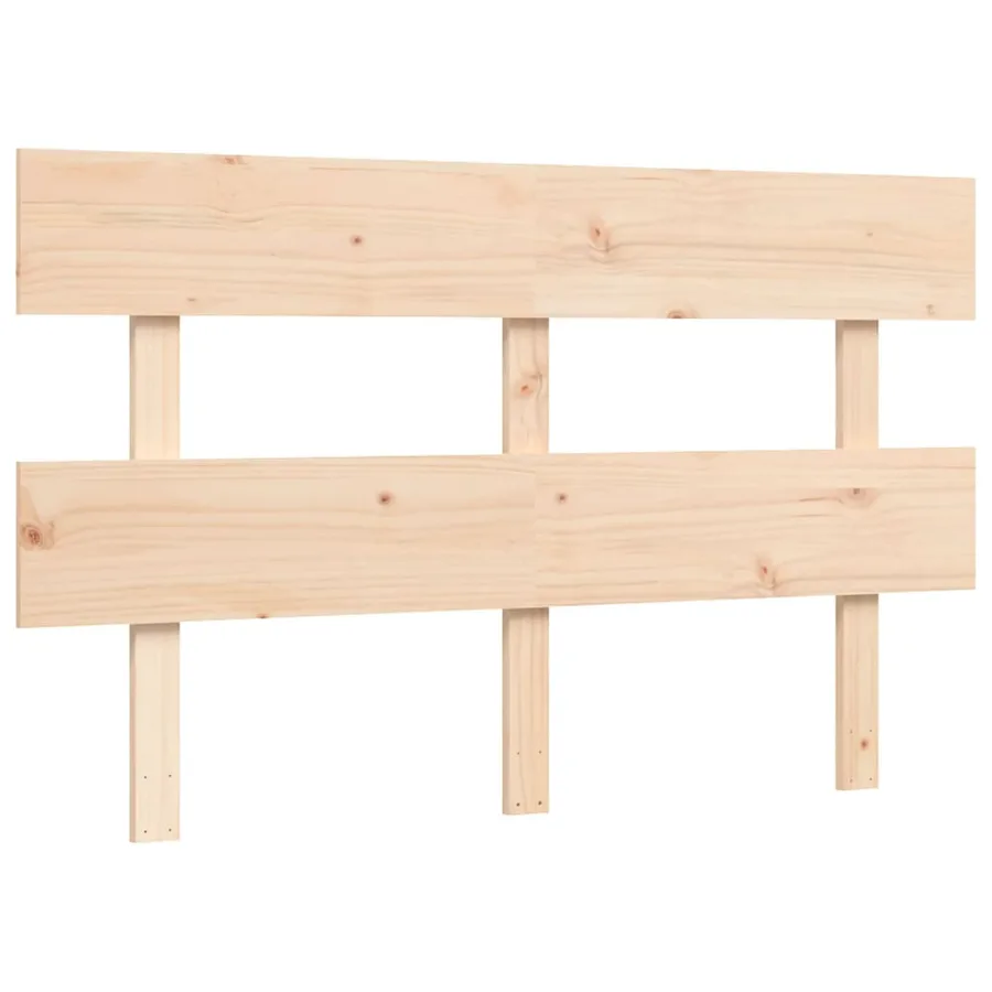 Cadre de lit sans matelas 140x200 cm bois massif de pin - 8