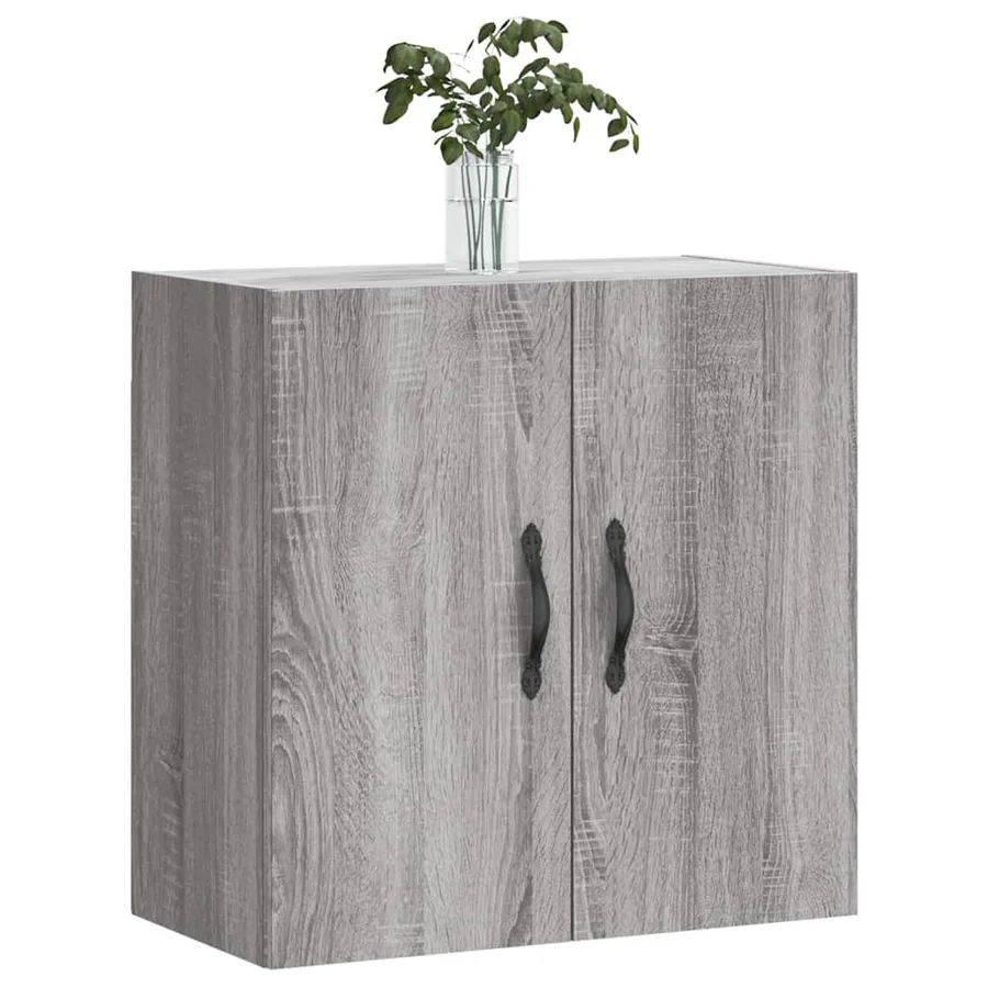 Armoire murale sonoma gris 60x31x60 cm bois d'ingénierie - 3