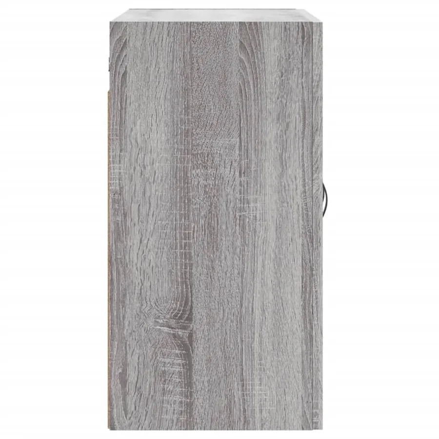 Armoire murale sonoma gris 60x31x60 cm bois d'ingénierie - 7