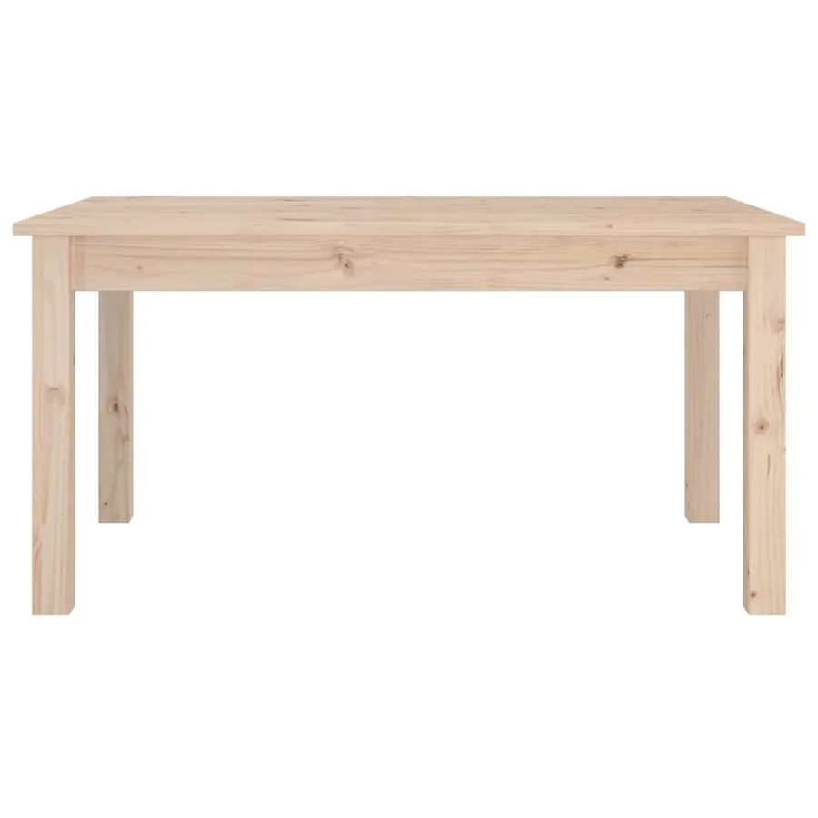 Table basse 80x50x40 cm Bois massif de pin - 3