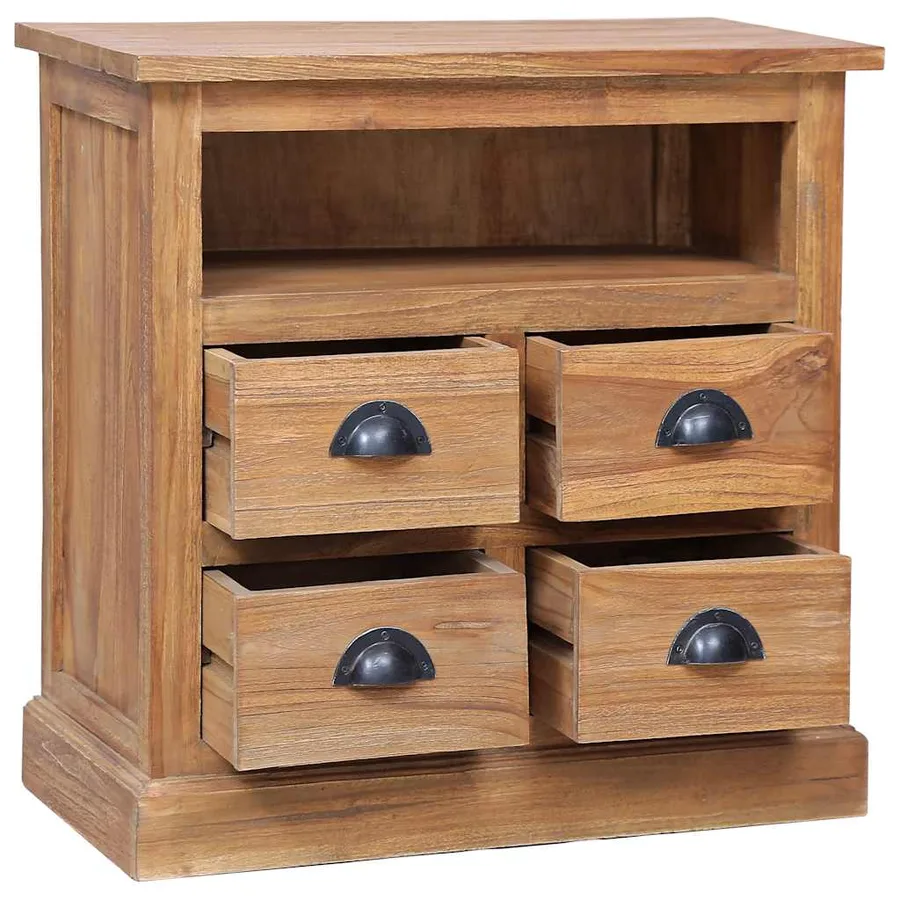 Armoire latérale 60x30x60 cm Teck solide - 2