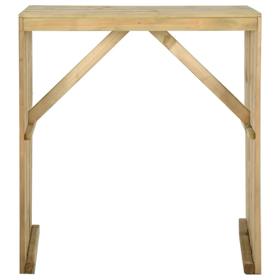 Meubles de bar de jardin 5 pcs Bois de pin imprégné - 4