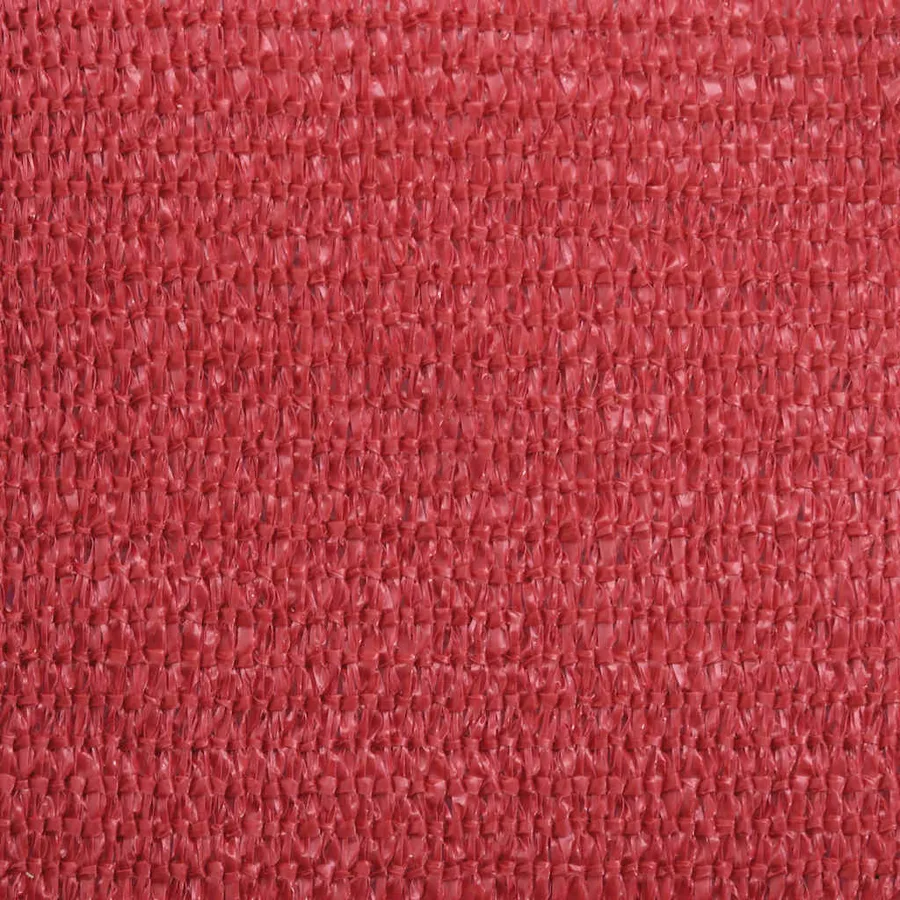 Voile d'ombrage 160 g/m² Rouge 4,5x4,5 m PEHD - 9