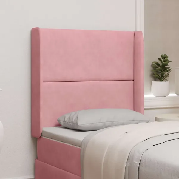 Oreille de tête de lit Rose 80 x 16 x 4 cm Velours