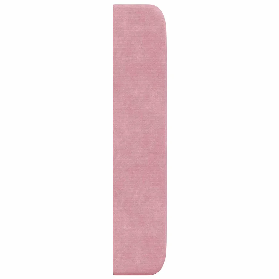 Oreille de tête de lit Rose 80 x 16 x 4 cm Velours - 7