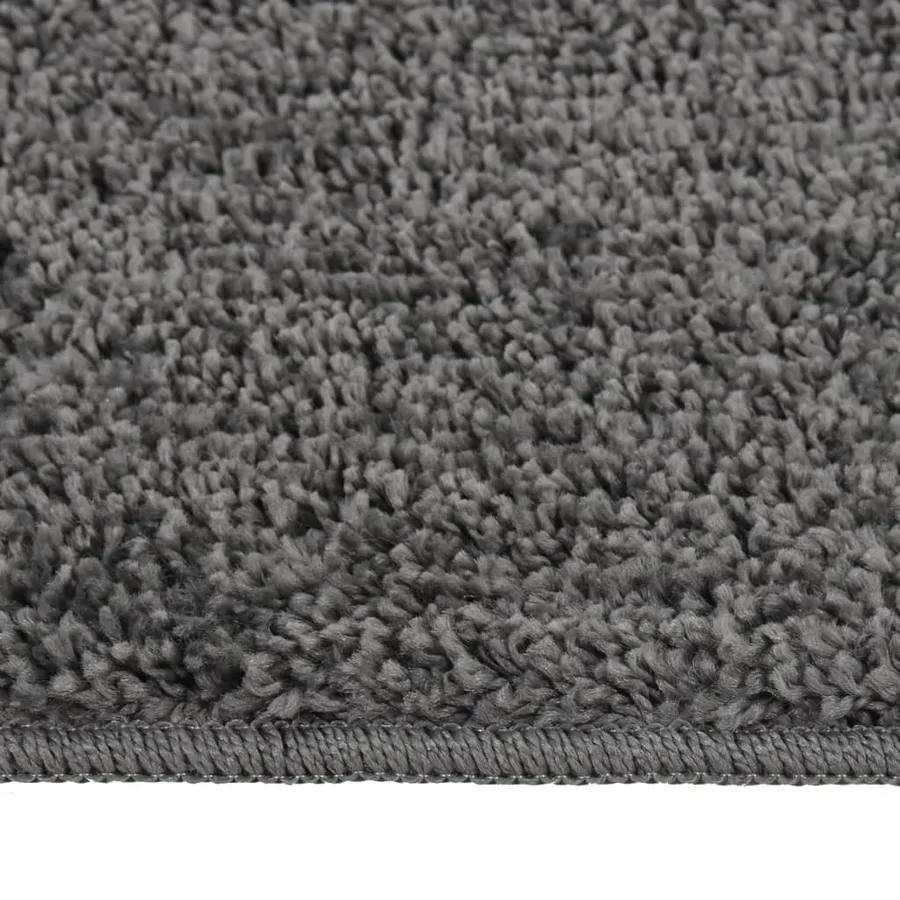 Tapis shaggy antidérapant Gris 120x170 cm - 2