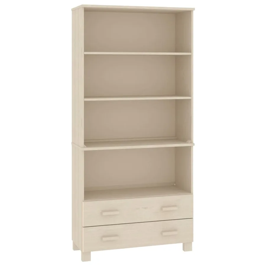 Buffet HAMAR Bois massif de pin Marron miel - 2