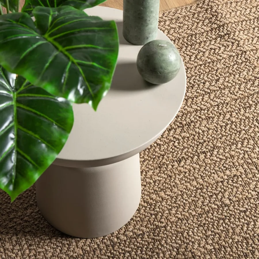 Tapis 120x170 cm aspect jute intérieur et extérieur - 2